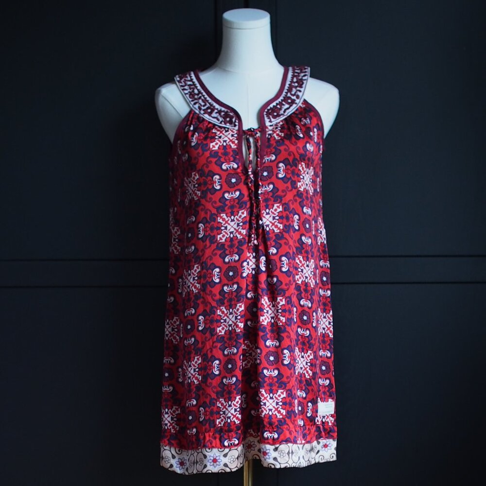 Odd Molly | Silk Yoke Neck Dress